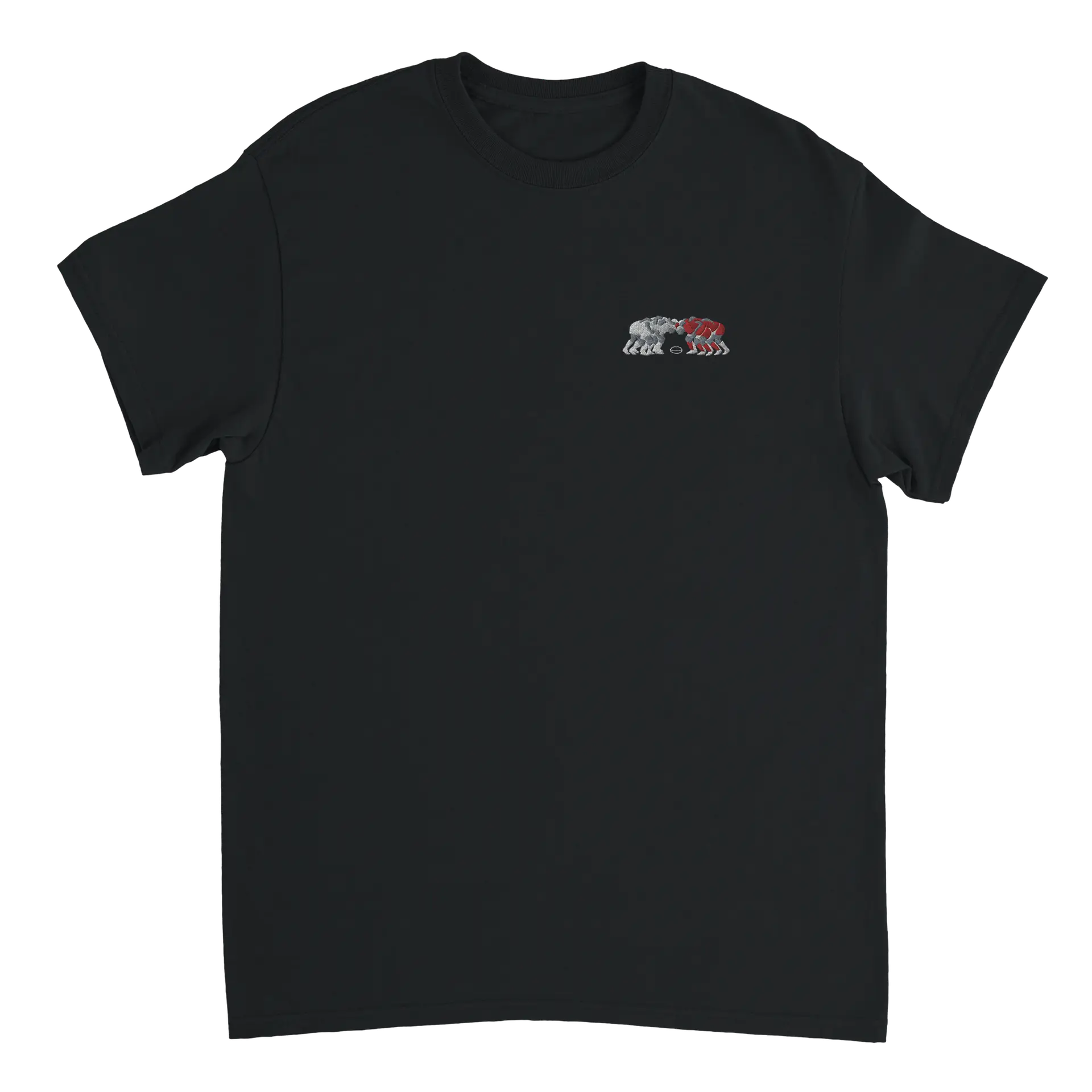 T-shirt rugby mêlée