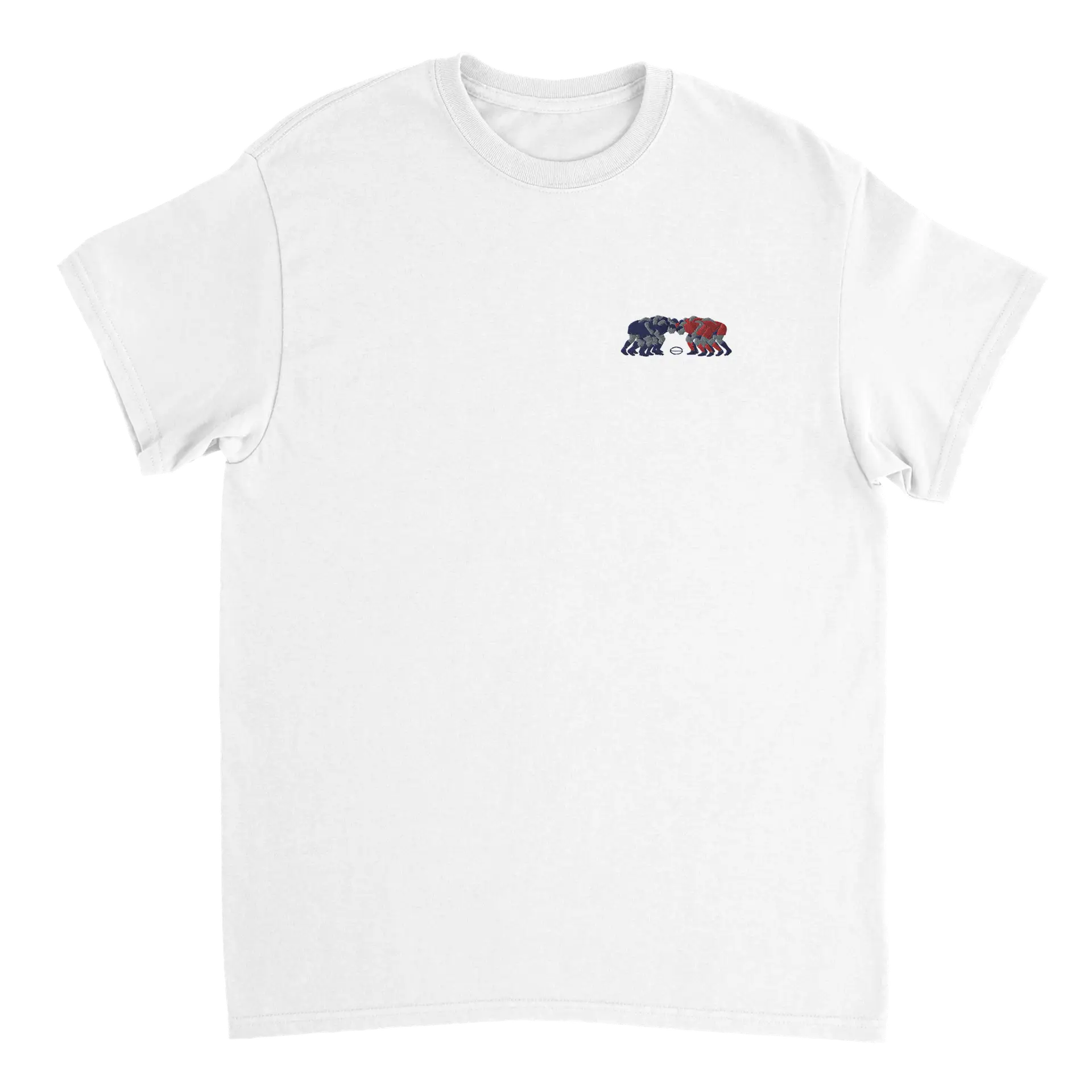 T-shirt rugby mêlée