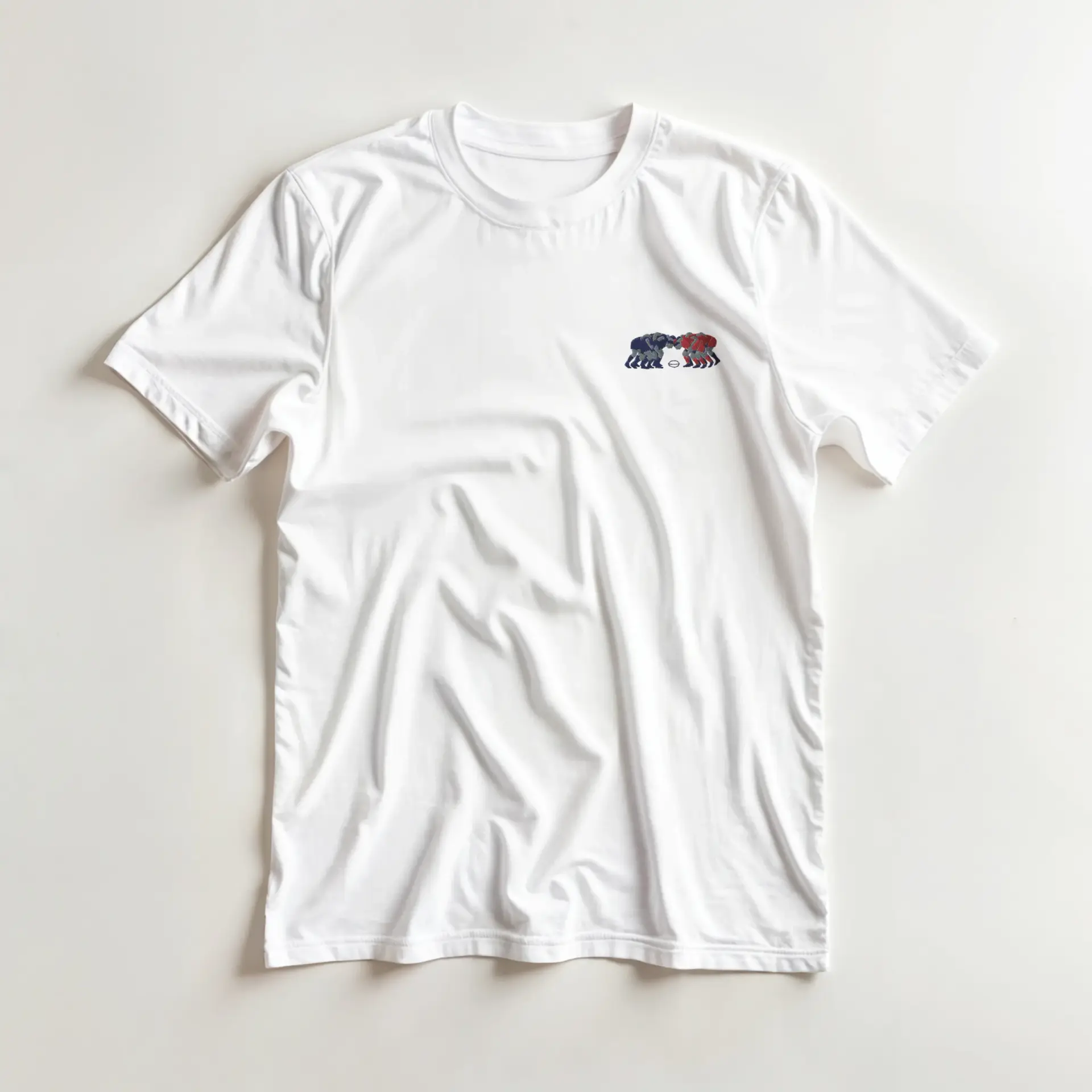 t-shirt rugby mêlée française