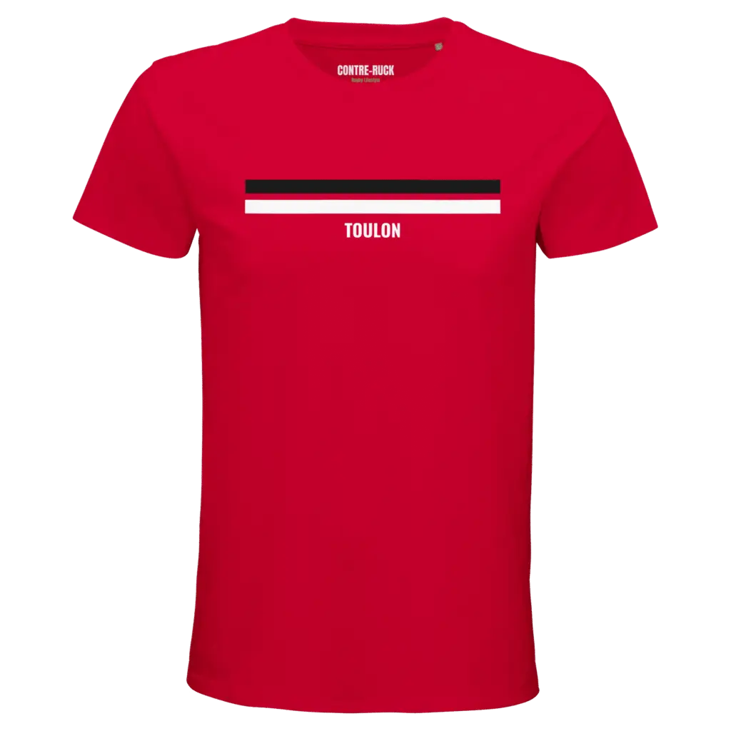 Tshirt rugby Toulon rouge