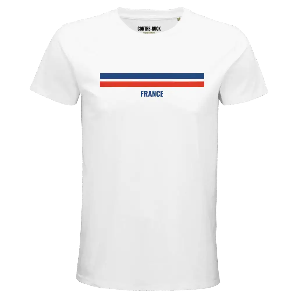Tshirt rugby France blanc