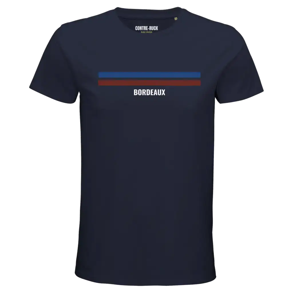 T-shirt rugby Bordeaux Bleu