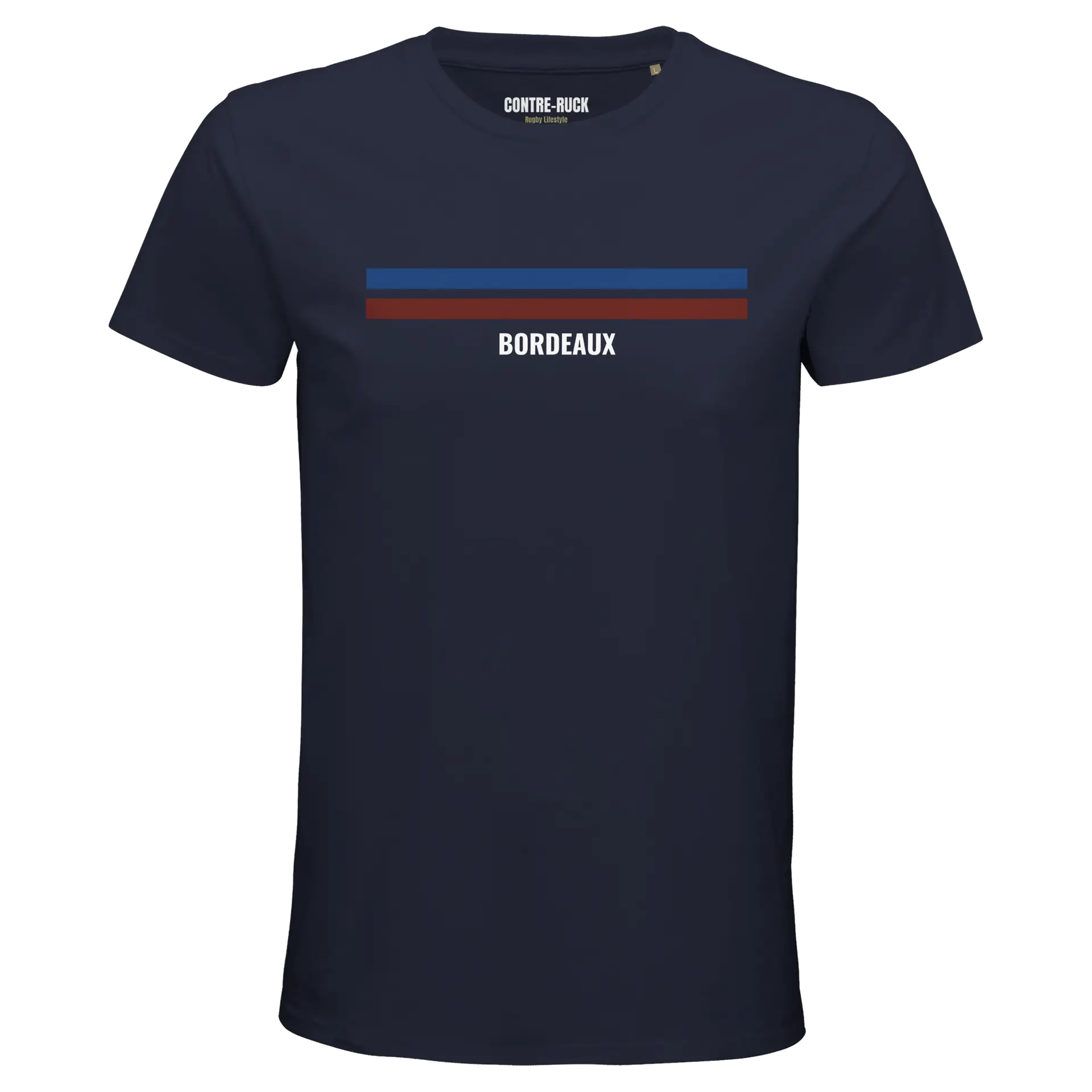 T-shirt rugby Bordeaux Bleu