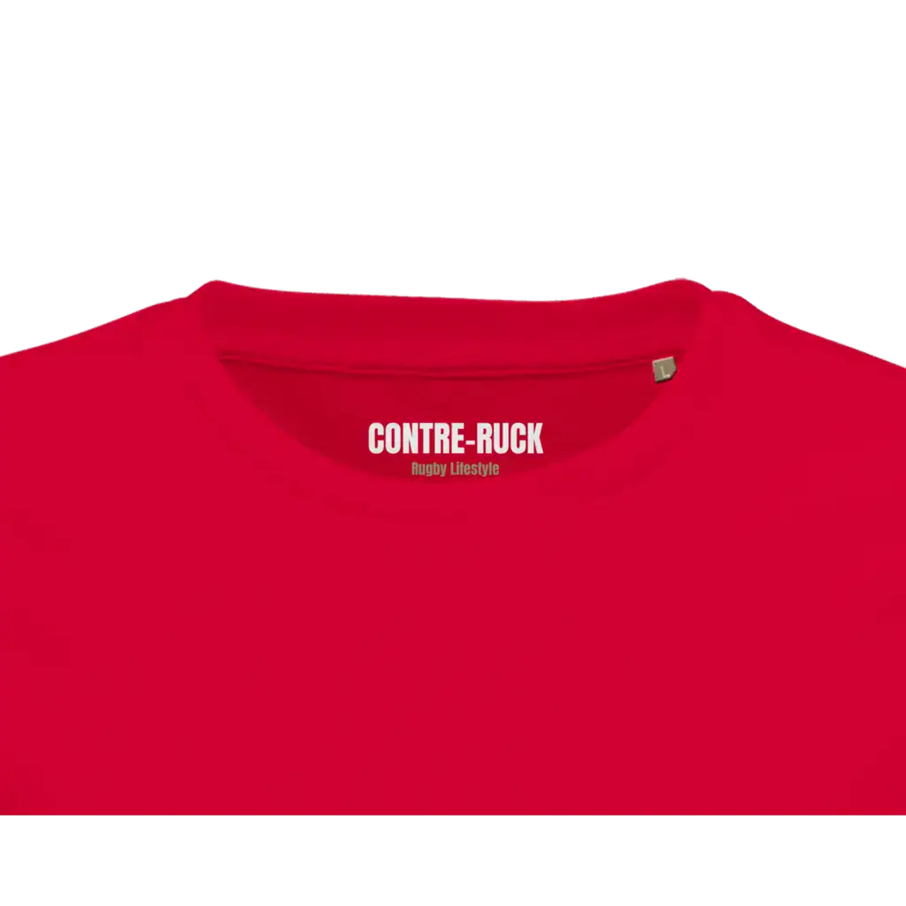 Tshirt rugby Salads rouge