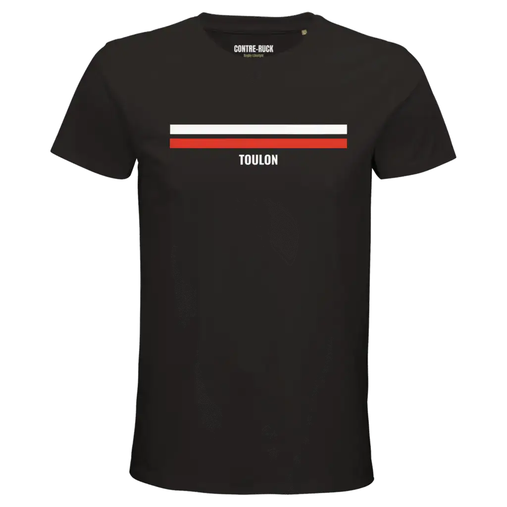 Tshirt rugby Toulon noir