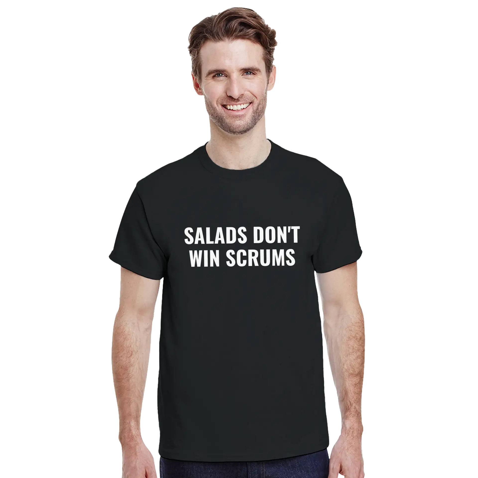 Tshirt rugby Salads noir