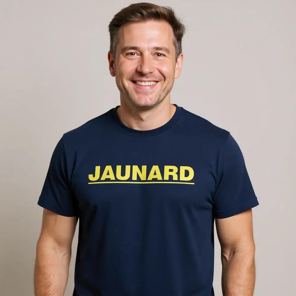 T-shirt rugby jaunard clermont