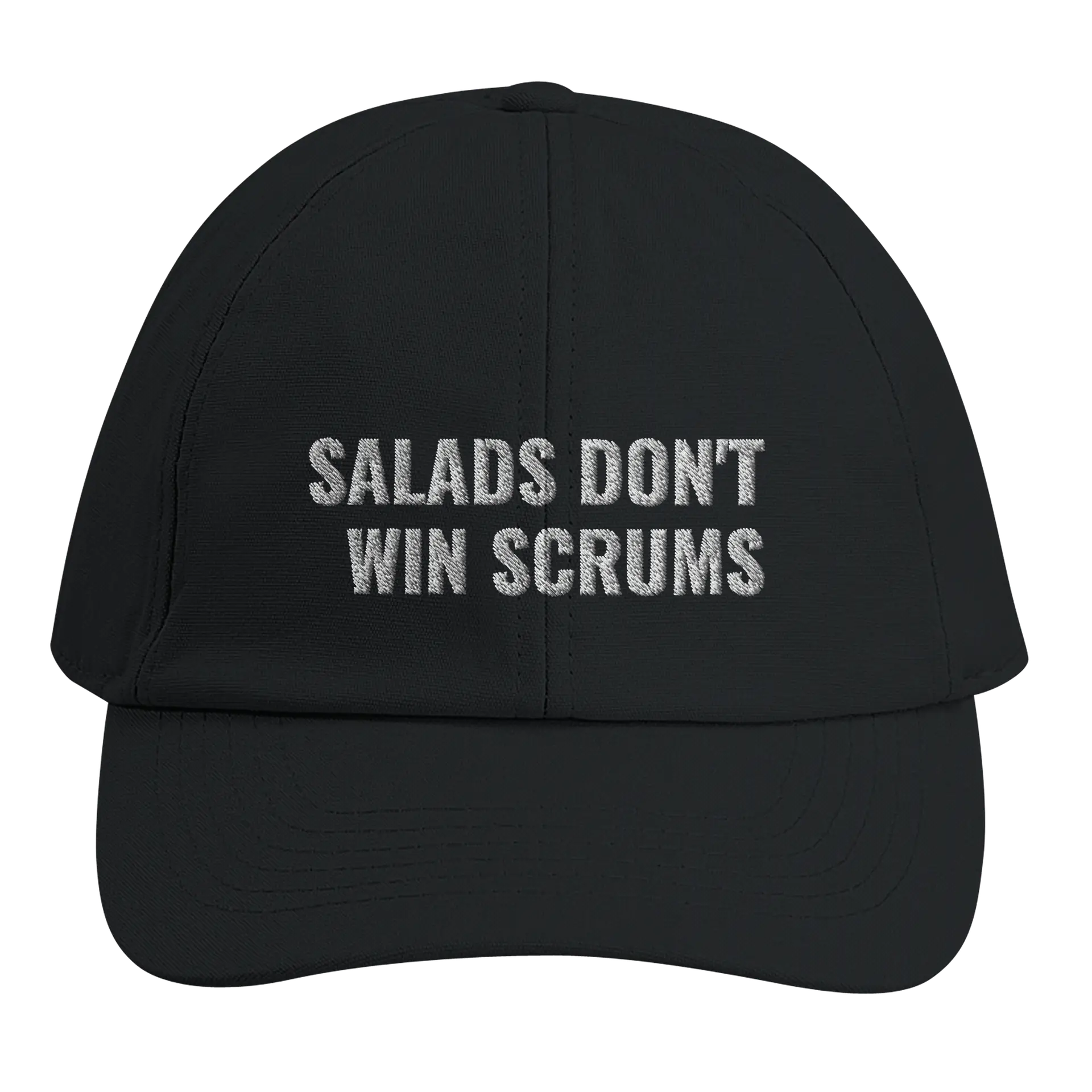 Casquette rugby 3e mi temps noir