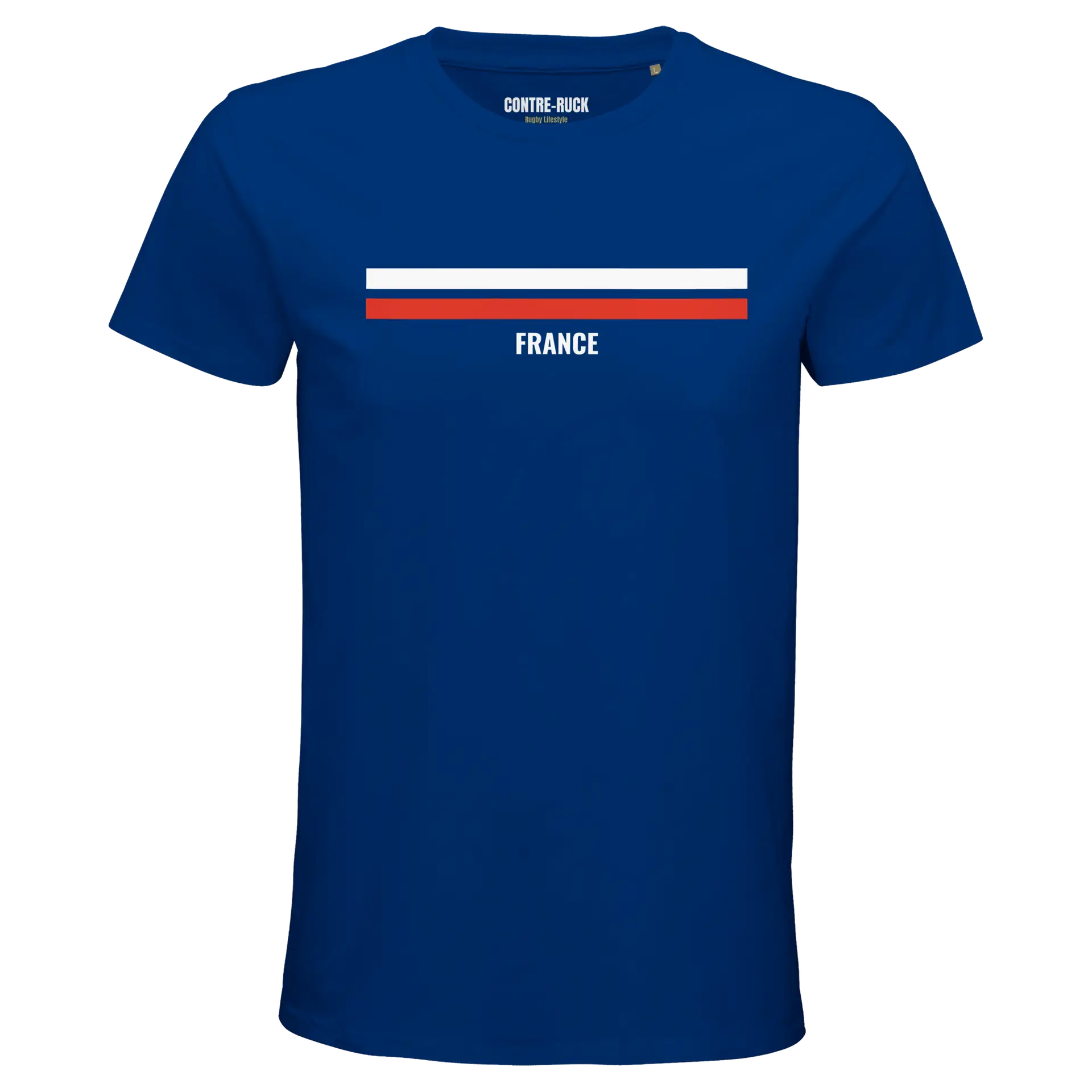 Tshirt rugby France bleu