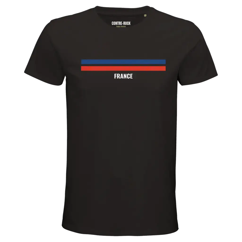 Tshirt rugby France noir