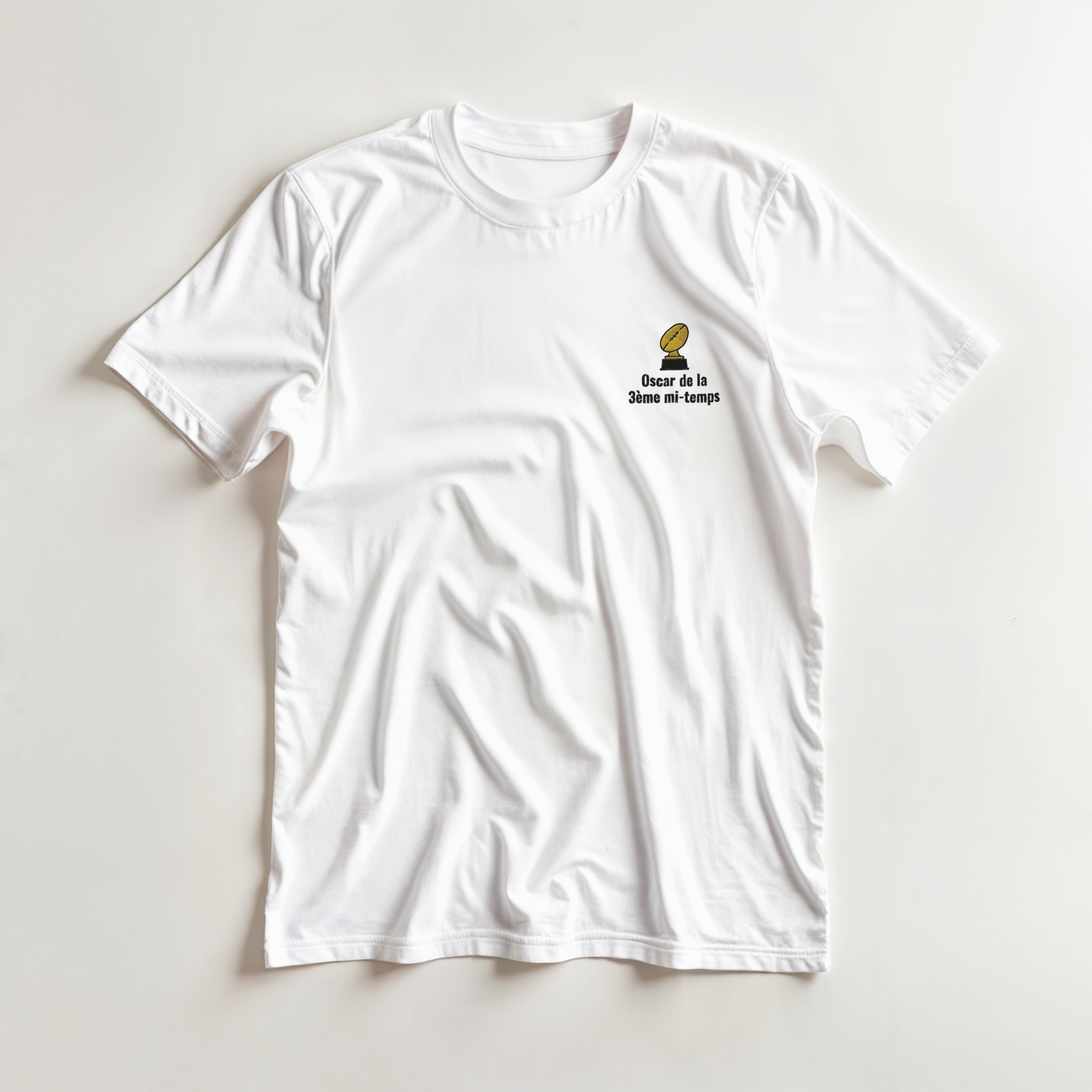 T-shirt rugby Oscar 3e mi temps