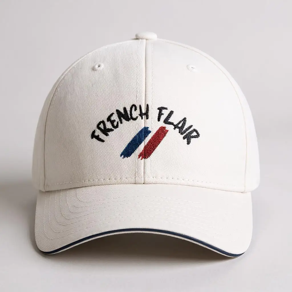 Casquette rugby french flair blanc