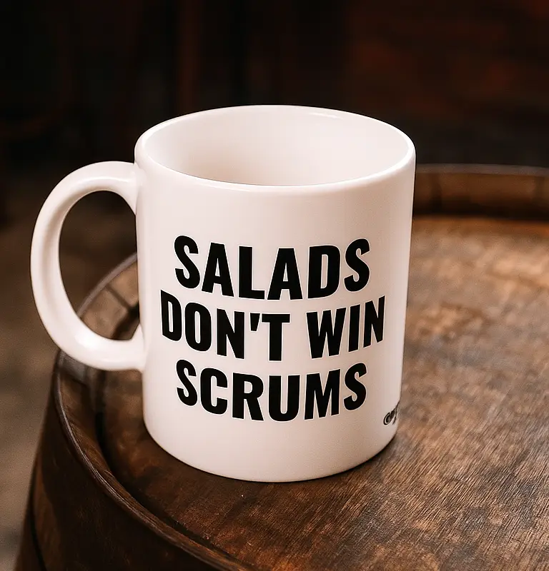 Mug rugby Salads