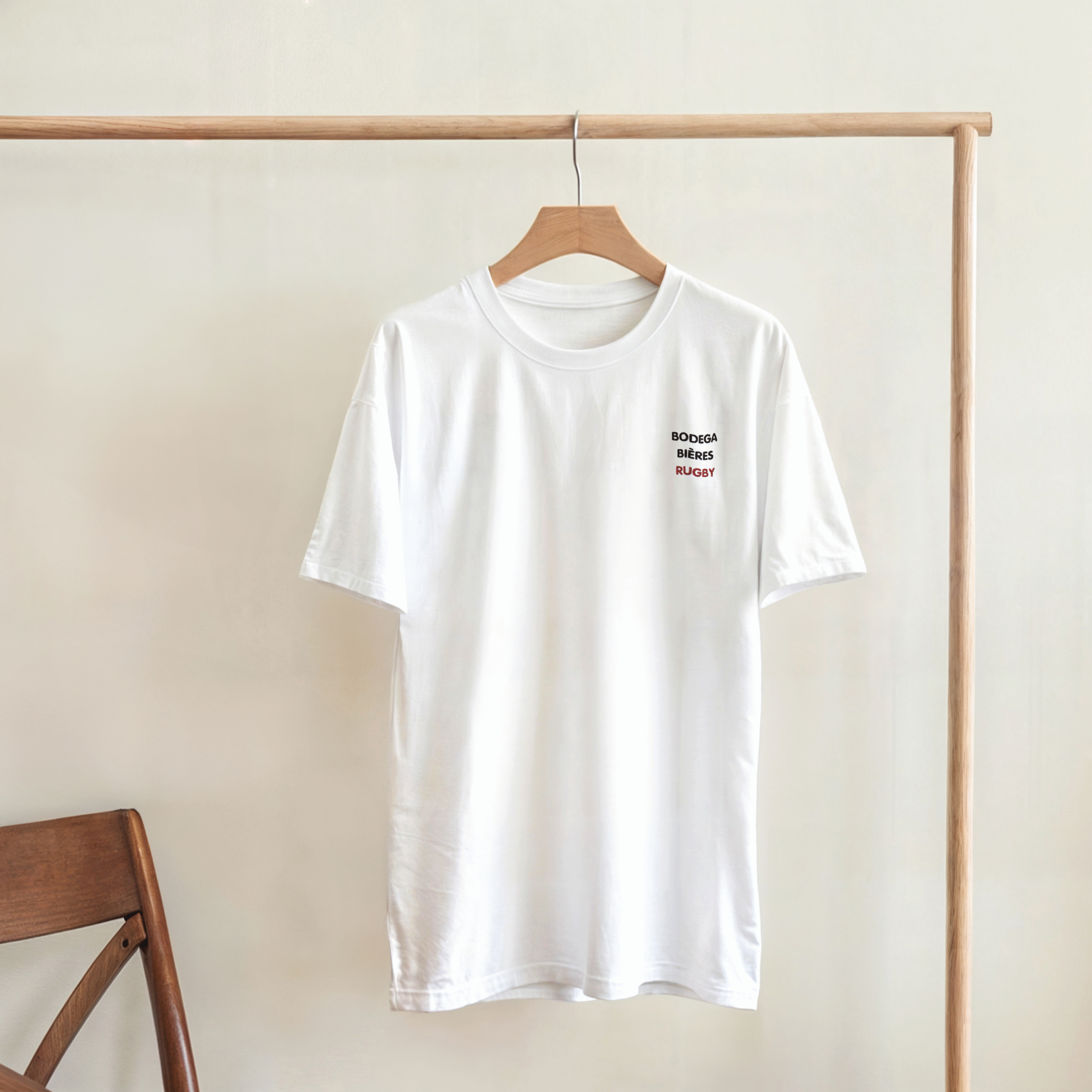 T-shirt rugby Bodega 3e mi temps