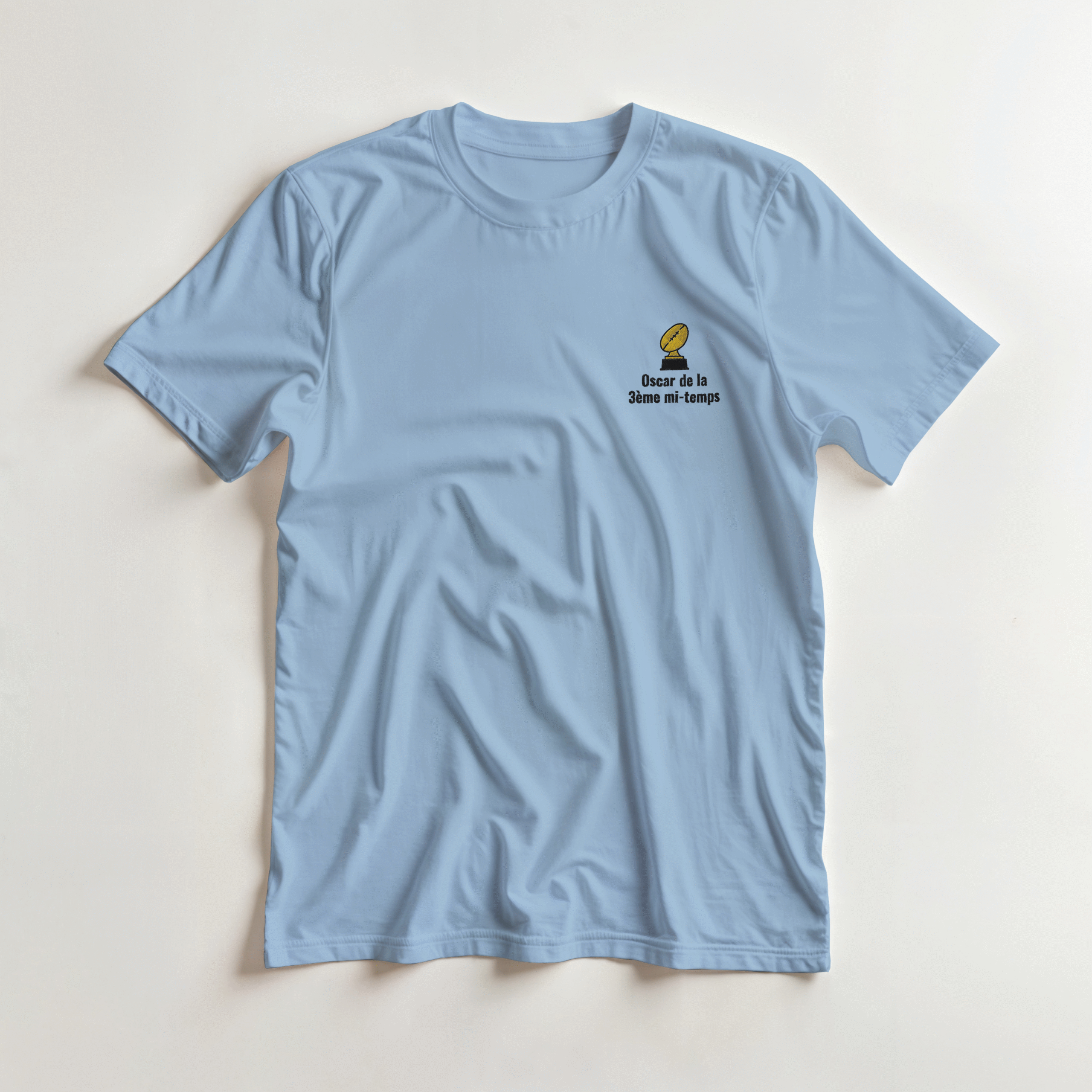 T-shirt rugby oscar 3e mi temps