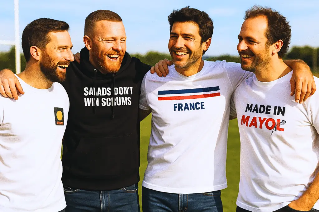 Tenue pour après-match rugby