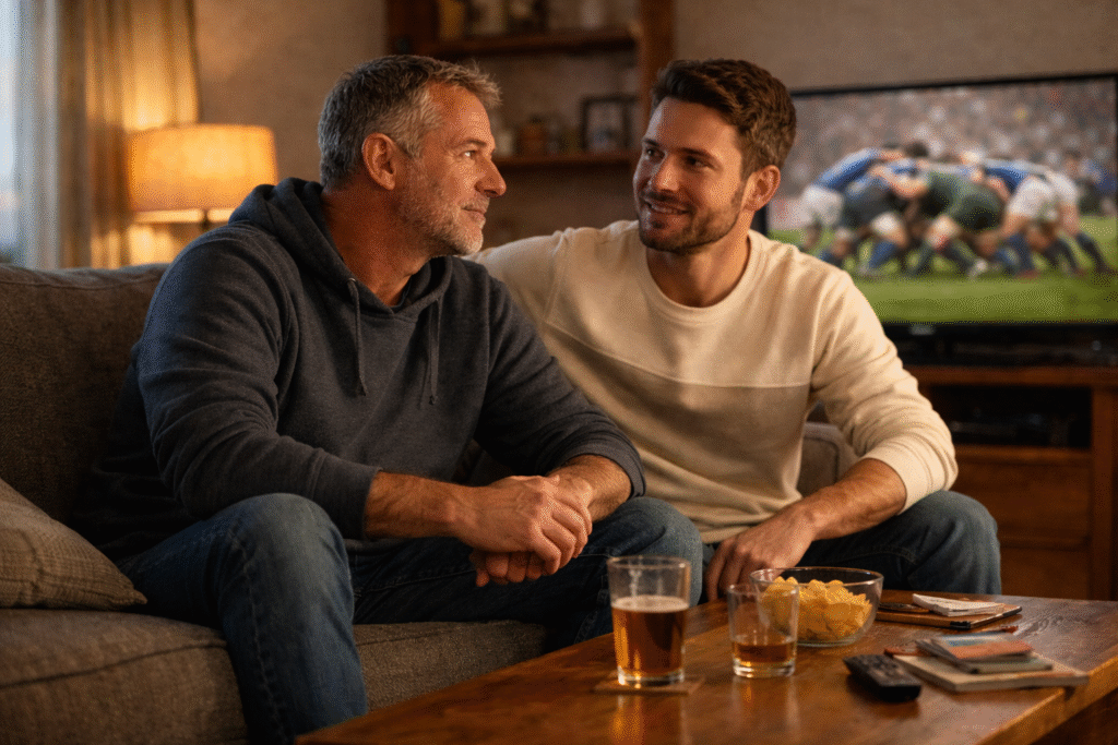 cadeau fete des peres rugby