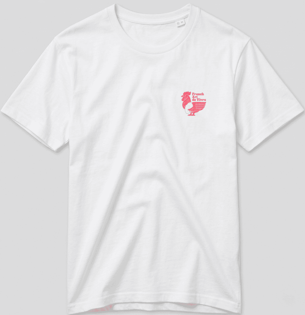 T-shirt rugby French Art de Vivre Blanc