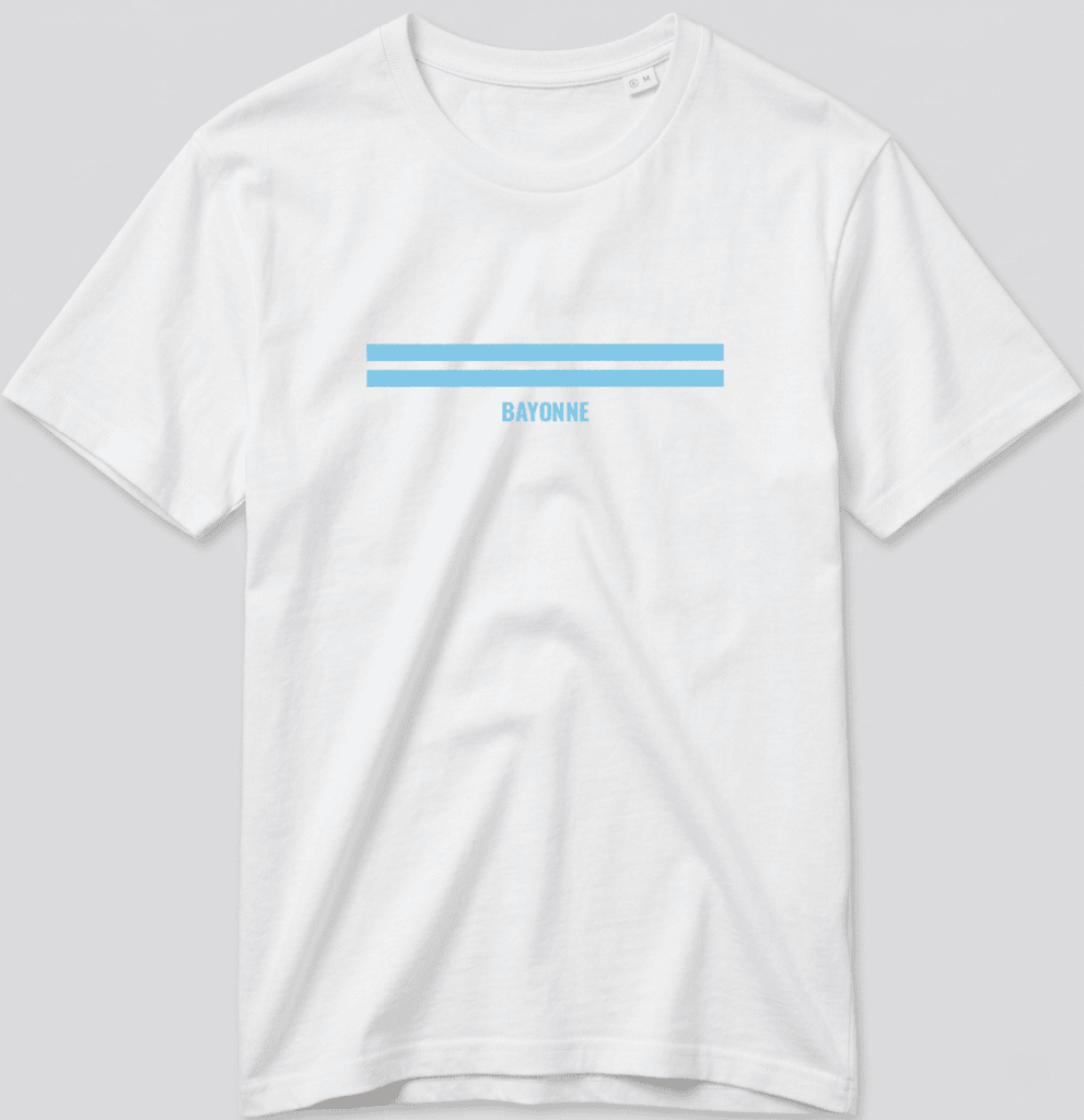 t-shirt rugby Bayonne