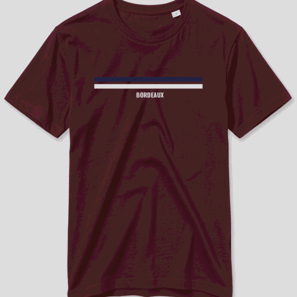 t-shirt rugby bordeaux