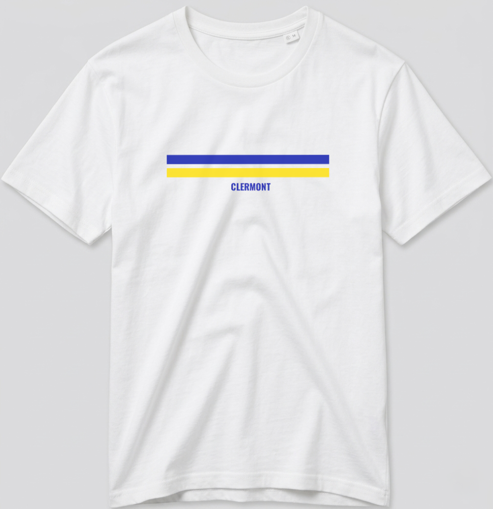 t-shirt rugby clermont