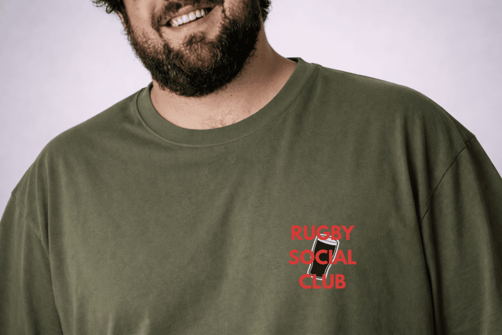 T-shirt rugby oversize Rugby Social Club